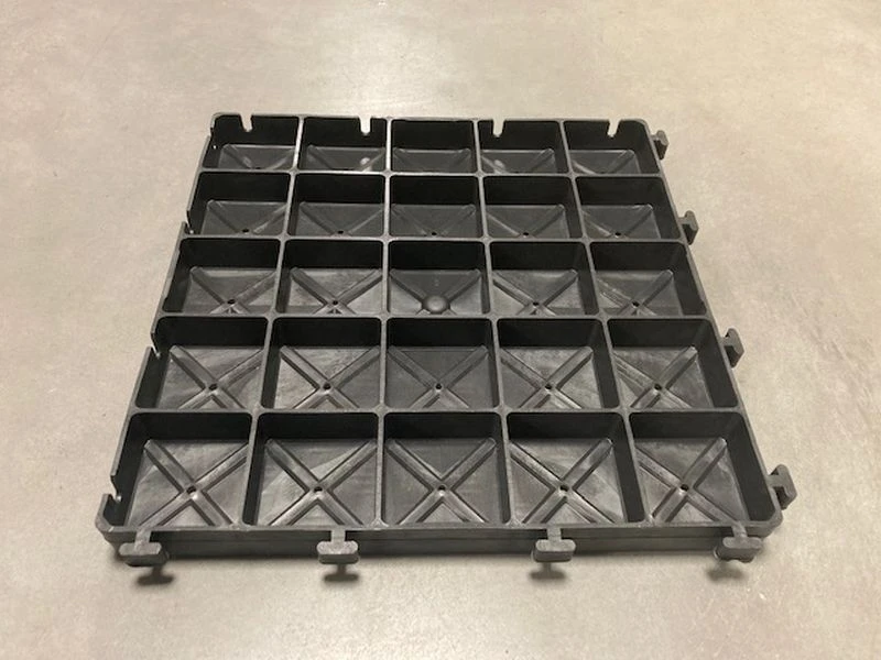 Te Velde Tenttegel Zwart 4 Te Velde Tenttegel Zwart - Afbeelding 2