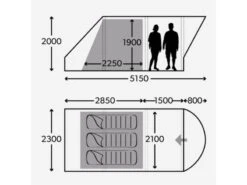 Dometic Opblaasbare Familie Tent Ftc Boracay 301 -Buiten Kamperen Winkel 10 2 dometic opblaasbare familie tent ftc boracay 301 9120001468