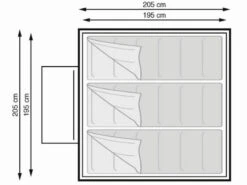 Eurotrail Koepeltent Trail Polyester -Buiten Kamperen Winkel 12 2 eurotrail koepeltent trail polyester ette0001 0201