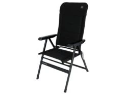Eurotrail Grenoble 3d Mesh Campingstoel Zwart
