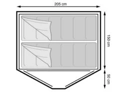 Buiten Kamperen Winkel -Buiten Kamperen Winkel 15 1 eurotrail koepeltent campsite festival polyester ette0796 0604