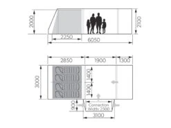 Dometic Rarotonga Drive Away FTT 401 TC RH Camper-bus Tent -Buiten Kamperen Winkel 15 4 dometic rarotonga drive away ftt 401 tc rh camper bus tent afmeting 9120002159