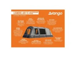 Vango Opblaasbare Tent Lismore Air Tc 450 Package -Buiten Kamperen Winkel 19 3 vango opblaasbare tent lismore air tc 450 package eigenschappen buitenkant tetlisatc000001