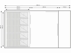 Eurotrail Familie Tent Tampa Katoen-polyester Alu Stokken -Buiten Kamperen Winkel 22 5 eurotrail familie tent tampa katoen polyester alu stokken ette0887 2704