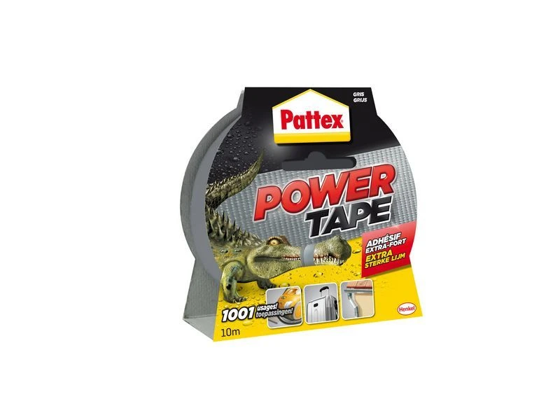 Pattex Power Tape Waterbestendig 10 Meter Grijs 3 Pattex Power Tape Waterbestendig 10 Meter Grijs