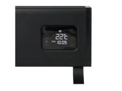 Eurom Alutherm Baseboard 1000 Black Elektrische Convector Kachel -Buiten Kamperen Winkel 23 4 eurom alutherm baseboard 1000 black elektrische convector kachel display aan 361179