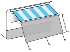 Eurotrail Sunblocker 350 X 140 Cm -Buiten Kamperen Winkel 24 3 eurotrail sunblocker 350 x 140 cm etct0025