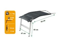 Dukdalf Voetenbank Fortissimo 8800 Antraciet 5 Dukdalf Voetenbank Fortissimo 8800 Antraciet -Buiten Kamperen Winkel 27 1 dukdalf voetenbank fortissimo 8800 antraciet 412888004