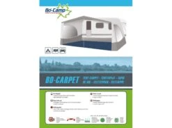 Bo Camp Tenttapijt Bo-carpet Blauw -Buiten Kamperen Winkel 38 2 bo camp tenttapijt bo carpet blauw 4218061