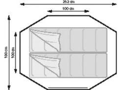 Eurotrail Pop-up Tent Jump 2 -Buiten Kamperen Winkel 4 2 eurotrail pop up tent jump 2 ette0451 0204