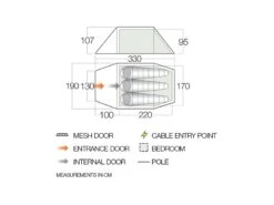 Vango Experience Tent Scafell 300 -Buiten Kamperen Winkel 5 1 vango experience tent scafell 300 afmeting