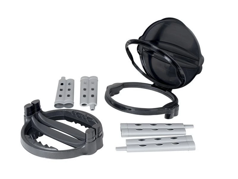 Vuilniszakhouder - Deluxe - Demontabel - Ø 43x74 Cm - Zwart 5 Vuilniszakhouder - Deluxe - Demontabel - Ø 43x74 Cm - Zwart - Afbeelding 3