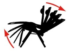 Crespo Kampeer Relax Stoel Al-232 Deluxe Donker Grijs Kleur 40 -Buiten Kamperen Winkel 54 3 crespo kampeer relax stoel al 232 deluxe donker grijs kleur 40 1104920