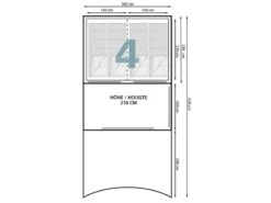 Eurotrail Opblaastent Georgia BTC Air -Buiten Kamperen Winkel 58 3 eurotrail opblaastent georgia btc air plattegrond ette1136 2701