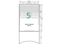 Eurotrail Opblaastent Mount Baker Btc Air -Buiten Kamperen Winkel 59 3 eurotrail opblaastent mount baker plattegrond ette1131 2704