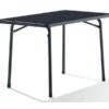 Sieger (camping) Tafel 140 X 90 Cm D.grijs Leisteen Decor. -Buiten Kamperen Winkel sieger campingtafel 140x70 d grijs leisteen decor 255 g