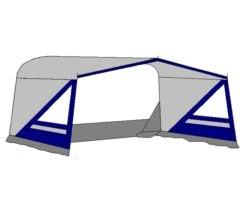 Te Velde Luifel Tarik 220 Cm Blauw